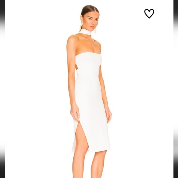 superdown gina choker dress white - Picture 2 of 3